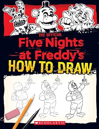 [9781338804720] FIVE NIGHTS AT FREDDY'S HOW TO DRAW