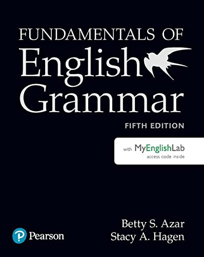 [9780136534457] FUNDAMENTALS OF ENGLISH GRAMMAR SB W/MEL (INTERNATIONAL EDITION) 5TH E