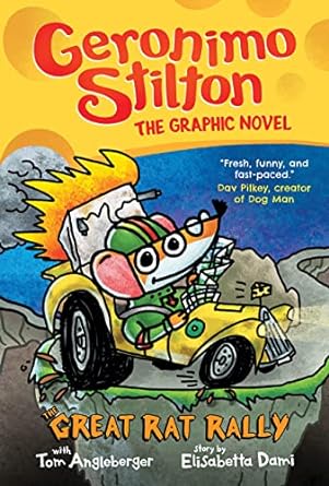 [9781338729382] GREAT RAT RALLY, THE . GERONIMO STILTON 