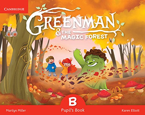 [9788490368343] GREENMAN AND THE MAGIC FOREST B PUPILS BOOK  WITH STICKERS AND POP-OUTS