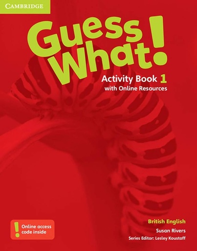 [9781107526952] GUESS WHAT! ACTIVITY BOOK WITH ONLINE RESOURCES 1