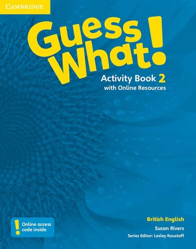 [9781107527911] GUESS WHAT! ACTIVITY BOOK WITH ONLINE RESOURCES 2