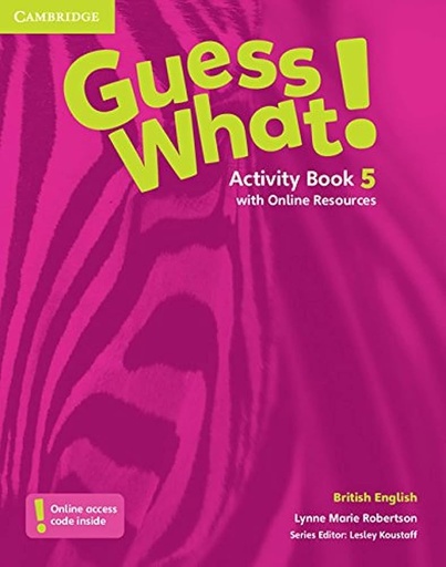 [9781107545427] GUESS WHAT! ACTIVITY BOOK WITH ONLINE RESOURCES 5