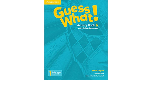 [9781107545557] GUESS WHAT! ACTIVITY BOOK WITH ONLINE RESOURCES 6