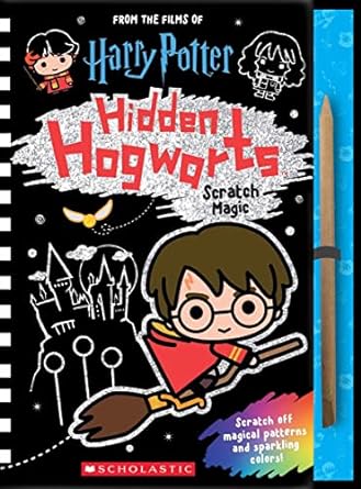 [9781338246100] HIDDEN HOGWARTS: SCRATCH MAGIC