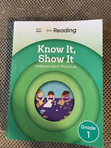 [9780358192060] INTO READING KNOW IT SHOW IT GRADE 1