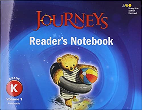 [9780544587229] JOURNEYS VOLUME 1 GRADO K READERS NOTEBOOK