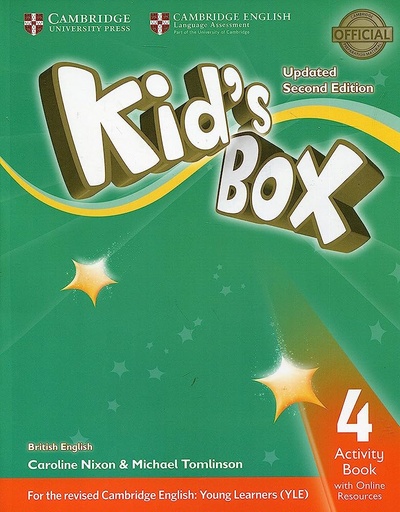 [9781316628775] KIDS BOX 2ED LV 4 ACTIVITY BOOK WITH ONLINE RESOURCES EXAM UPDATE