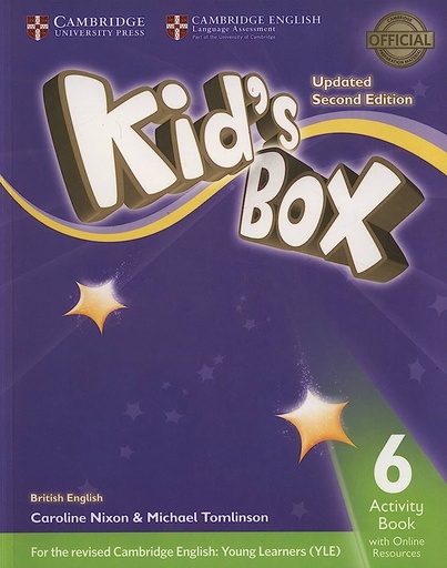 [9781316628799] KIDS BOX 2ED LV 6 ACTIVITY BOOK WITH ONLINE RESOURCES EXAM UPDATE