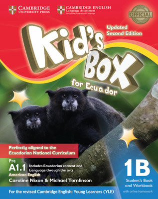 [9781108656788] KIDS BOX FOR ECUADOR 1B - 2ND EDITION - STUDENTS BOOK AND WORKBOOK FULL COMBO WITH ONLINE RESOURCES   