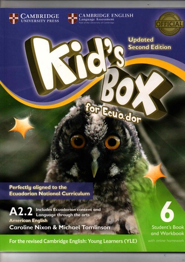 [9781108603508] KIDS BOX FOR ECUADOR-LEVEL 6- 2ND EDITION- STUDENTS BOOK AND WORKBOOK FULL COMBO WITH ONLINE RESOURCES   