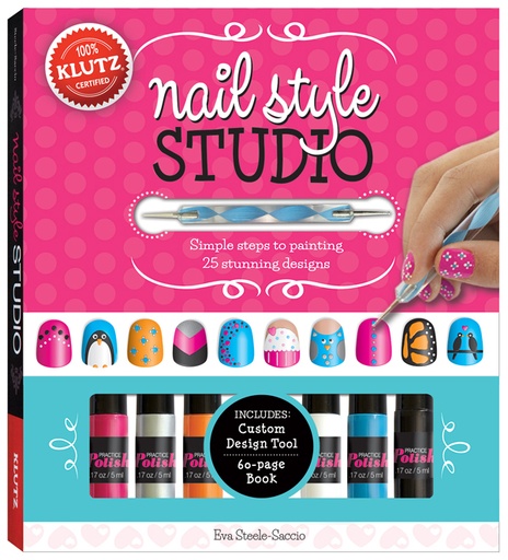 [9780545561631] KLUTZ NAIL STYLE STUDIO BOOK KIT