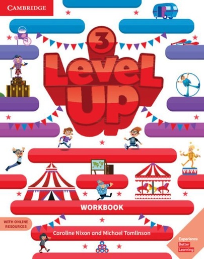 [9781108414777] LEVEL UP LEVEL 3 WORKBOOK WITH ONLINE RESOURCES AND MY HOME BOOKLET