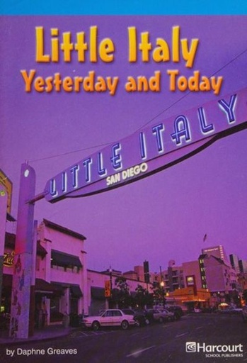 [9780153509865] LITTLE ITALY YESTERDAY AND TODAY