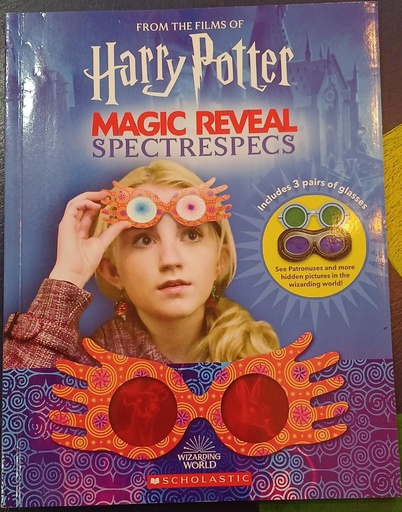 [9781338844771] MAGIC REVEAL SPECTRESPECS: HIDDEN PICTURES IN THE WIZARDING WORLD