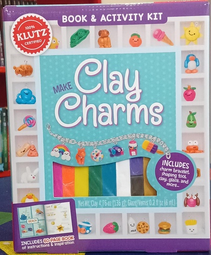 [9780545498562] MAKE CLAY CHARMS