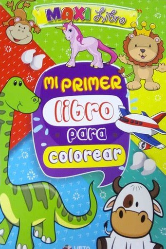 [9789942767011] MAXI LIBRO MI PRIMER LIBRO COLOREAR