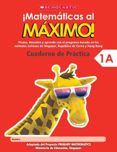 [9789814629089] MATEMATICAS AL MAXIMO 1A CUADERNO DE PRACTICA