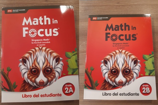 [9780358314714] MATH IN FOCUS GR 2 SPANISH STUDENT EDITION SET