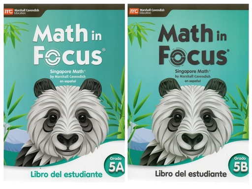 [9780358314745] MATH IN FOCUS GR 5 SPANISH STUDENT EDITION SET