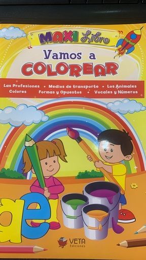 [9789942767165] MAXI LIBRO VAMOS A COLOREAR