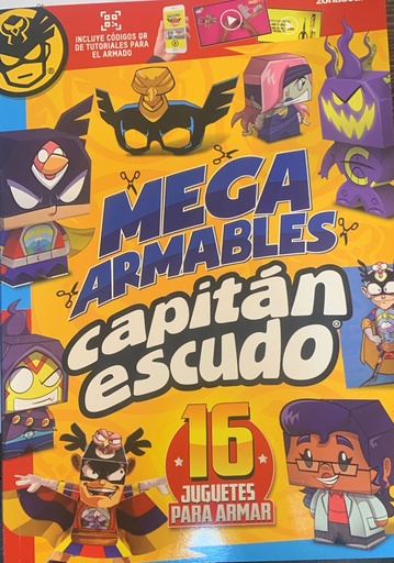 [9789942953551] MEGA ARMABLES CAPITAN ESCUDO 