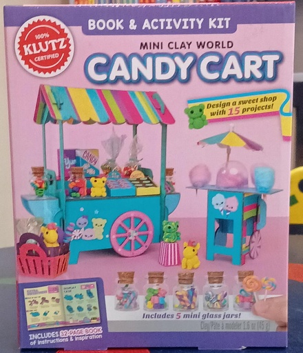 [9781338775426] MINI CLAY WORLD: CANDY CART