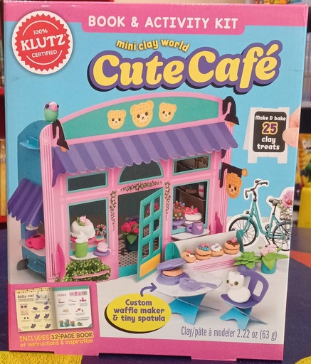 [9781338702200] MINI CLAY WORLD: CUTE CAFE