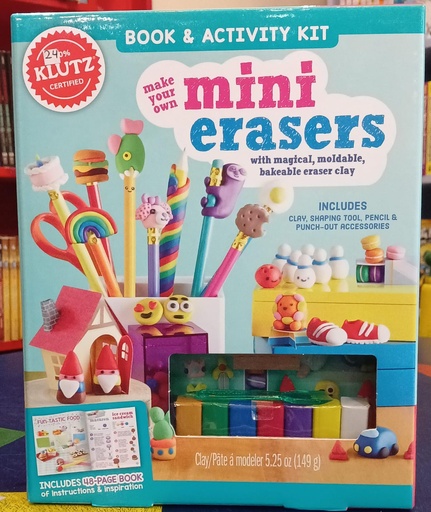 [9781338037500] MINI ERASERS, MAKE YOUR OWN 
