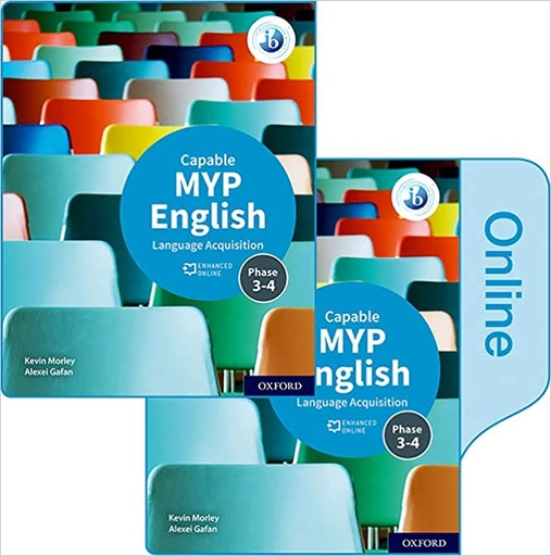 [9781382010757] MYP ENGLISH LANGUAGE ACQUISITION CAPABLE (PHASES 3&4) PRINT AND ENHANCED ONLINE PACK