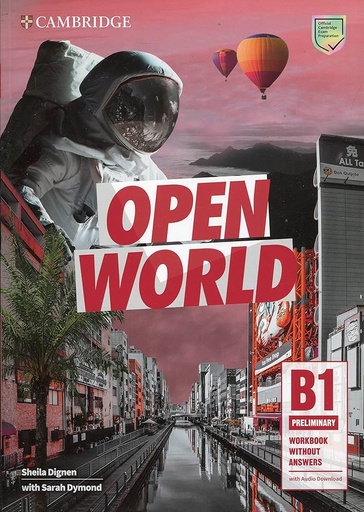 [9781108565370] OPEN WORLD PRELIMINARY  WORKBOOK WITH DOWNLOADABLE AUDIO