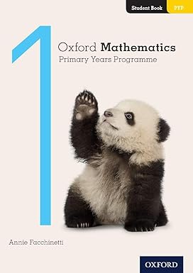 [9780190312206] OXFORD MATHEMATICS PRIMARY YEARS PROGRAMME STUDENT BOOK 1