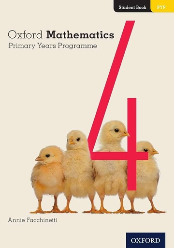 [9780190312237] OXFORD MATHEMATICS PRIMARY YEARS PROGRAMME STUDENT BOOK 4
