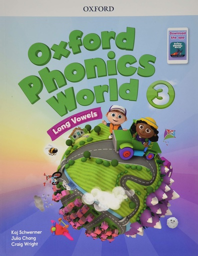 [9780194750455] OXFORD PHONICS WORLD LV 3 STUDENT BOOK WITH APP