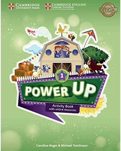 [9781108430036] POWER UP LEVEL 1 ACTIVITY BOOK WITH ONLINE RESOURCES AND HOME BOOKLET