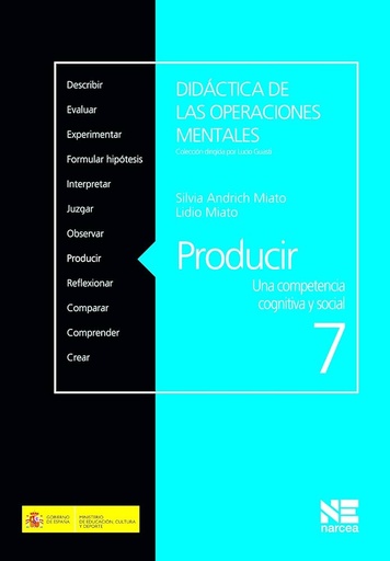 [9788427719453] PRODUCIR: UNA COMPETENCIA COGNITIVA Y SOCIAL 