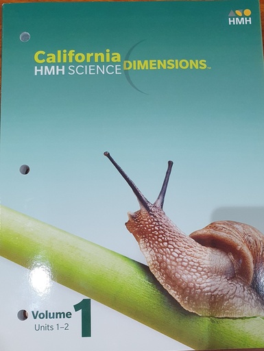 [9780358221173] SCIENCE DIMENSIONS VOLUME 1 GRADE 6 STUDENT EDITION INTERACTIVE WORKTEXT