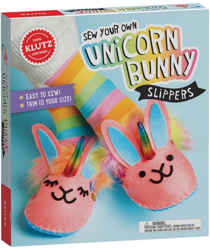 [9781338643732] SEW YOUR OWN UNICORN SLIPPERS