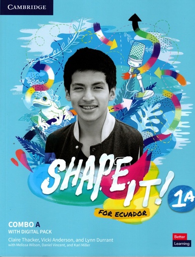 [9781009064583] SHAPE IT FOR ECUADOR LEVEL 1A COMBO STUDENTS  BOOK AND WORKBOOK WITH PRACTICE EXTRA