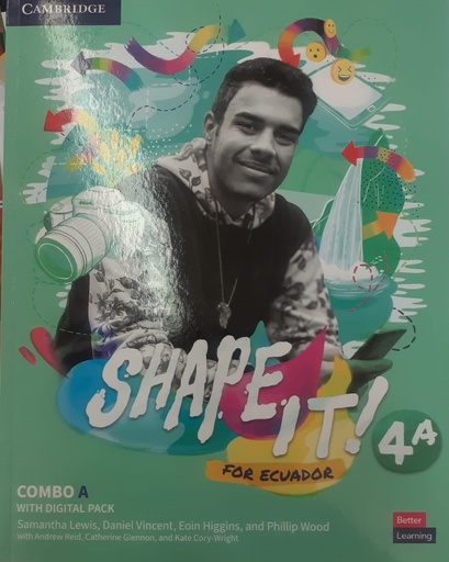[9781009064651] SHAPE IT FOR ECUADOR LEVEL 4A COMBO STUDENTS BOOK AND WORKBOOK WITH DIGITAL PACK