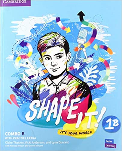 [9781108854009] SHAPE IT LEVEL 1B COMBO STUDENTS BOOK AND WORKBOOK WITH PRACTICE EXTRA