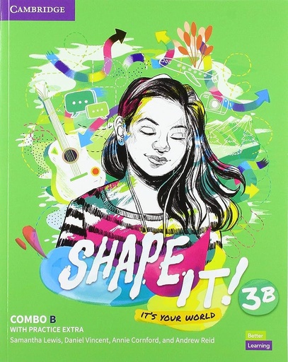 [9781108854078] SHAPE IT LEVEL 3B COMBO STUDENTS BOOK AND WORKBOOK WITH PRACTICE EXTRA