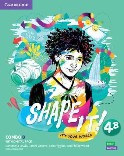 [9781108854085] SHAPE IT LEVEL 4B COMBO STUDENTS BOOK AND WORKBOOK WITH PRACTICE EXTRA
