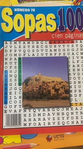 [8429829002842] SOPAS 100 SOPA DE LETRAS