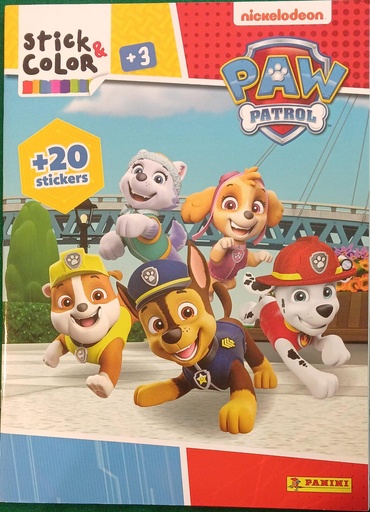 [9788427872196] STICK & COLOR PAW PATROL