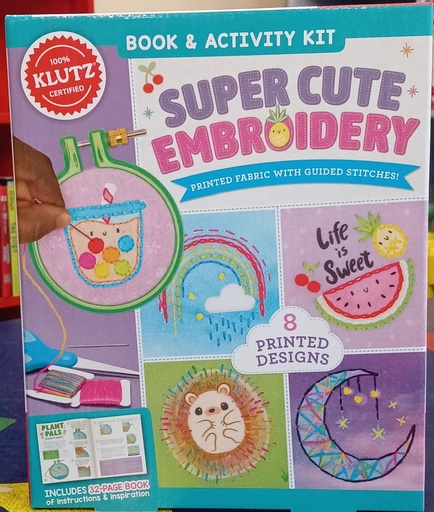 [9781338826166] SUPER CUTE EMBROIDERY