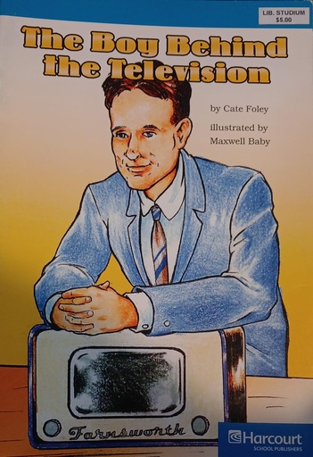 [9780153511400] THE BOY BEHIND THE TELEVISION