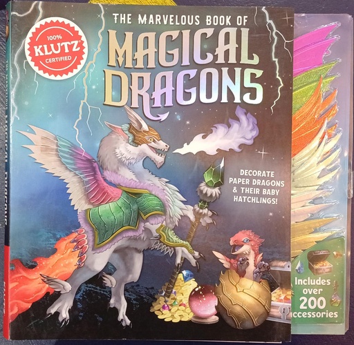 [9781338848533] THE MARVELOUS BOOK OF MAGICAL DRAGONS