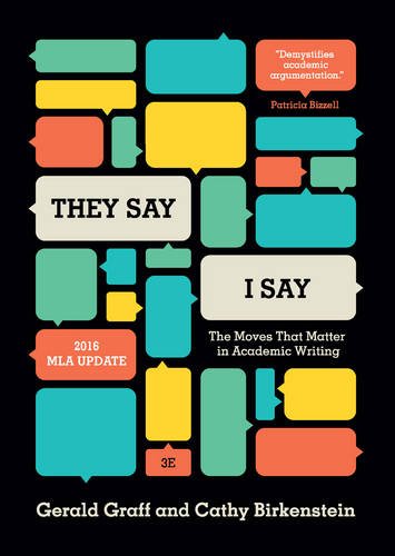 [9780393935844] THEY SAY I SAY 