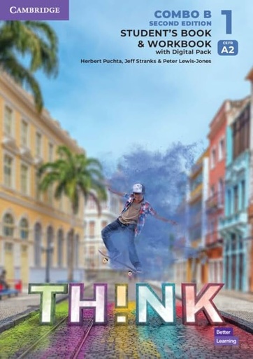[9781108785921] THINK COMBO B LEVEL 1 2ED STUDENTS BOOK AND WORKBOOK WITH DIGITAL PACK 